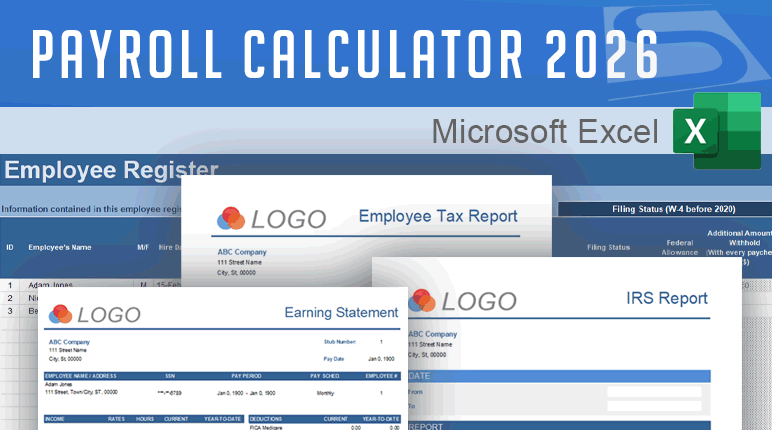 Excel Payroll Calculator 2026