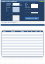Delivery Note Manager Pro with Customer List