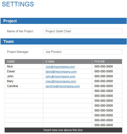 Gantt Chart Excel Template With Predecessor