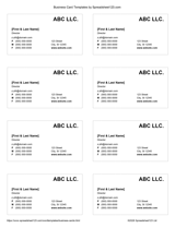 Business Card Templates Business Card Templates