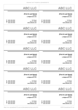 Light Business Card - 10.4